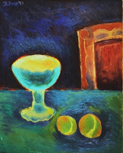 1973 Compostiera-e-pesche-ol.tl_.-cm.40x50