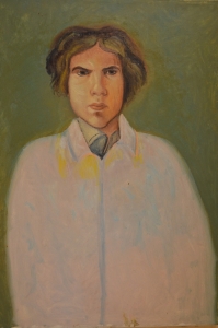 1972 Autoritratto a diciassette anni ol.tl . cm.60x80 1972 