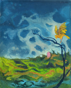 1972 'La campagna dopo la pioggia' cm. 40x50