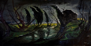 1972 Sera di vento ol.tl . cm.40x80 1972 