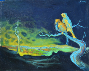 1972 'Notte magica' ol.tl. cm. 40x50