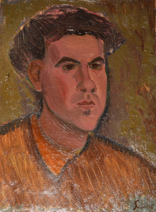 1972 Autoritratto ol.tl. cm.20x30