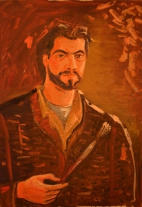 1975-Autoritratto-con-pennello-ol.tl_.-cm.50x70-1975-