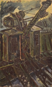 1975-Draga-in-disuso-nei-pressi-della-vecchia-fornace-ol.tl_.-cm.30x50-1975-