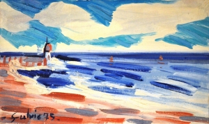 1976-Faro-sul-molo-ol.tl_.-cm.30x50-1976-