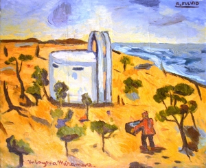 1976-Un-bagno-a-Miramare-ol.tl_.-cm.50x60-1976-