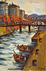 1976-Veduta-autunnale-del-canale-di-Riccione-verso-monte-ol.tl_.-cm.50x70-1976-