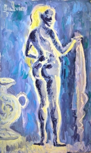 1977-Nudo-femminile-che-regge-un-asciugamano-ol.tl_.-cm.30x50-1977-