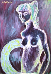 1977-Piccola-bagnante-con-salvagente-ol.tl_.-cm.50x70-1977-