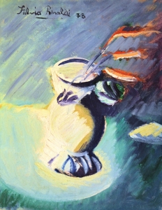 1978-Tre-foglie-in-un-vaso-ol.tl_.su-cart.-cm.35x45-1978-