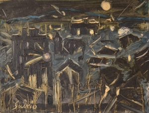 1979-Il-viale-Diaz-di-notte-ol.tl_.-cm.20x25-1978-