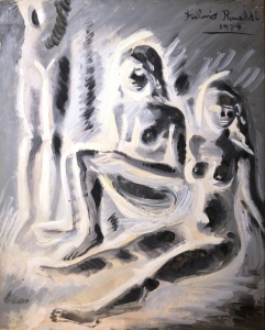 1979-Tre-nudi-femminili-ol.su-cartone-telato-cm.30x40-1979-