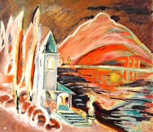 1983-Paesaggio-a-Lugano-ol.tl_.-cm.70x80-