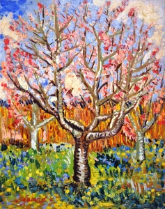 1983-Peschi-in-fiore-ol.tl_.-cm.30x40-1983-