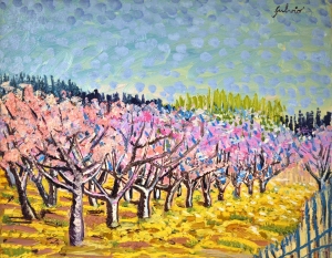 1983-Peschi-in-fiore-ol.tl_.-cm.40x50-1983-