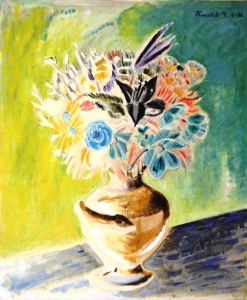 1986-Fiori-recisi-nel-vaso-Murano-ol.tl_.-cm.50x60-9-86-
