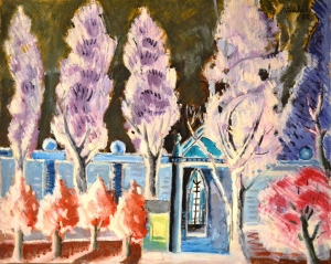 1986-Ingresso-di-cimitero-ol.tl_.-cm.40x50-1986-