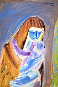 1986-Maternità-ol.tl_.-cm.50x70-29-11-86-