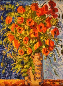 1989-Papaveri-in-un-vaso-di-coccio-ol.crt_.-cm.30x40-1989-