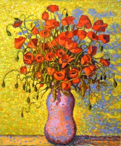 1989-Papaveri-nel-vaso-di-terracotta-ol.tl_.-cm.50x60-1989-