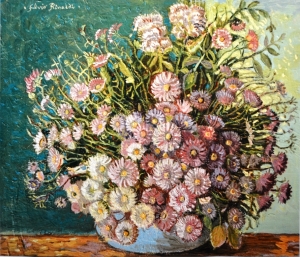 1989-Vaso-con-margherite-colorate-ol.tl_.-cm.70x80-1989-