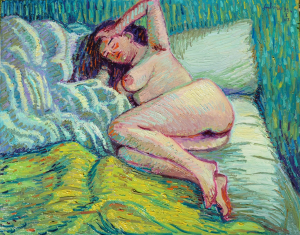 1990 'Nudo disteso' (Orietta assopita) ol.tl. cm.70x90