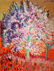 1990-Albero-sulla-strada-per-Carpegna-ol.tl_.su-cartone-cm.30x40-1990-