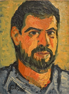 1990-Autoritratto-ol.tl_.-cm.18x24-1990-