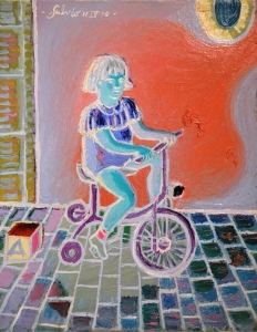 1990-Bimba-sul-tricicolo-ol.tl_.-cm.40x50-11-4-90-