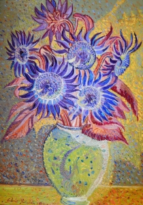 1991-Girasoli-versione-al-negativo-ol.tl_.-cm.60x80-11-7-91-