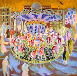 1991-La-giostra-ol.tl_.-cm.80x80-24-7-91-