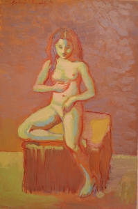 1991-Nudo-di-ragazza-seduta-ol.tl_.-cm.40x60-1991-