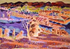 1991-Paesaggio-collinare-ol.tl_.-cm.50x70-22-6-91-