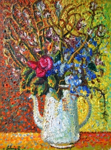 1994-Brocca-bianca-con-fiori-di-campo-ol.tl_.su-cartone-cm.20x35-1994-