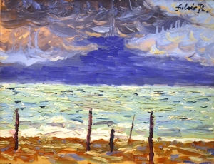 1995-Il-mare-dopo-un-temporale-ol.faesite-cm-30x40-1995-