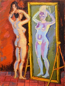 2000-Donna-nuda-allo-specchio-ol.tl_.-cm.30x40-2000-