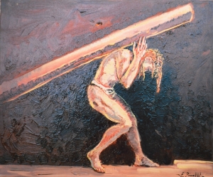 2002-Il-peso-della-croce-ol.tl_.-cm.50x60-2002-