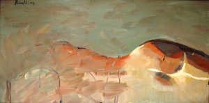 2003-Nudo-sdraiato-visto-di-schiena-ol.tl_.-cm.40x80-2003-