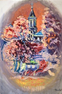 2004-Campanile-a-Mulazzano-ol.tl_.-cm.60x90-2004-