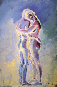 2005-Coppia-abbracciata-ol.tl_.-cm.60x90-2005-