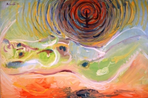 2006-Nudo-sdraiato-al-lume-di-una-candela-ol.tl_.-cm.70x100-2006-