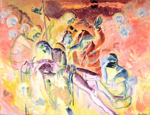 2007-La-deposizione-dalla-croce-ol.tl_.-cm.70x90-2007-