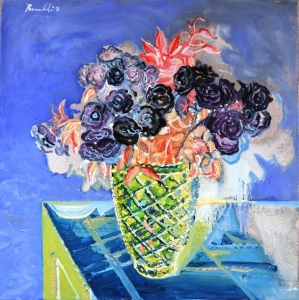 2007-Rose-bianche-in-un-vaso-di-vetro-ol.tl_.-cm.70x80-2007-