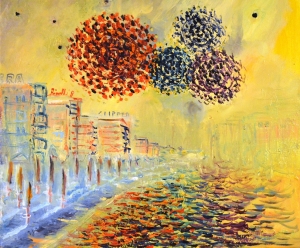 2008-Fuochi-artificiali-in-riviera-ol.tl_.-cm.50x60-2008-