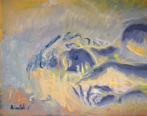 2008-Viso-di-ragazza-addormentata-ol.-tl.-Cm.30x40-2008-