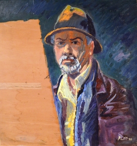 2011-Autoritratto-con-cappello-ol.comp_.-cm.50x54-2011-