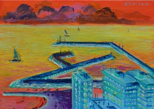 2016-baia-flaminia-a-Pesaro-ol-tl.-cm.-50x70-1