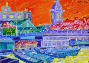 2020-ponte-ferroviario-sul-canale-di-Rimini-ol.-tl.-cm.50x70