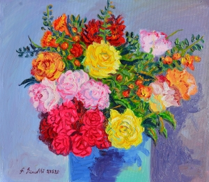 2020-rose-e-fiori-di-melograno-nel-secchio-blu-ol.tl_.-cm.50x60