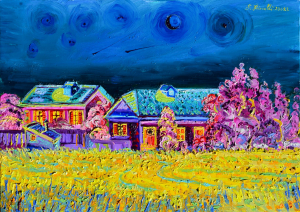 2022 ' La notte di San Lorenzo' ol.tl. cm.50x70